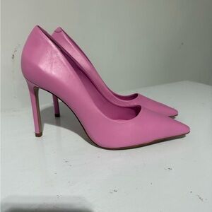 SCHUTZ Pink Pointed Toe Heels
